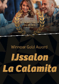 La Calamita winaar Gold Award